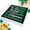 St. Patricks Day Decor May Your Troubles Be Less and Your Blessings Be More Wooden Sign Home Decor for Desk Table Shelf 5 x 5 Inches, Irish Blessings Decor